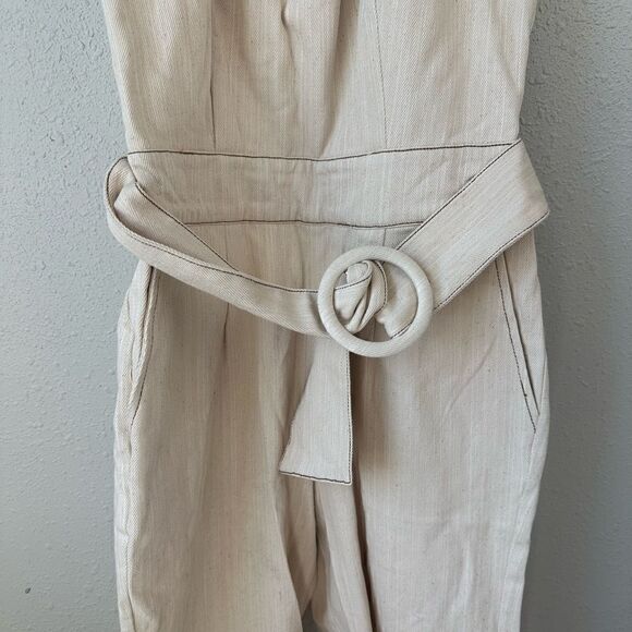 NWT Moon River Women’s Halter Overalls - Picture 2 of 7